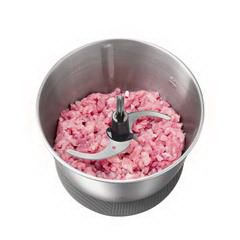 摩飞电器/MORPHY RICHARDS绞肉机家用不锈钢绞馅机搅拌碗碎肉碎菜婴儿辅食机 MR9401