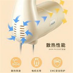 北美电器/ACA打蛋器电动大功率家用双搅拌棒和面自动蛋清打发奶油机奶盖迷小型烘焙蛋糕搅拌机 AHM-S20A