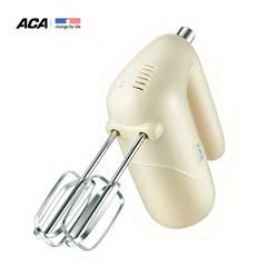 北美电器/ACA打蛋器电动大功率家用双搅拌棒和面自动蛋清打发奶油机奶盖迷小型烘焙蛋糕搅拌机 AHM-S20A