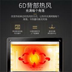 北美电器/ACA电烤箱立式家用38L大容量专业烘焙易操作背部涡轮热风独立控温低温发酵 ATOM38AC