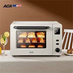 北美电器/ACA电烤箱搪瓷内胆家用台式多功能烘焙电子式独立控温40升大容量独立控温低温发酵 ATOE45S