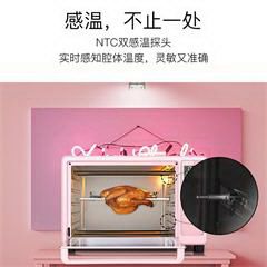 北美电器/ACA电烤箱家用30升电子式智能菜单智能预热广域控温 ATOG33