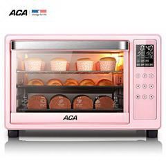 北美电器/ACA电烤箱家用30升电子式智能菜单智能预热广域控温 ATOG33