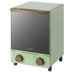北美电器/ACA复古三层家用立式多功能晶钻内腔12L迷你小烤箱 ATOM12D