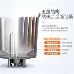 北美电器/ACA面包机家用早餐机和面机烤面包机蛋糕机揉面机全自动可预约双加热管智能双撒料 AB-G20D