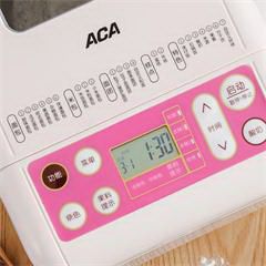 北美电器/ACA面包机家用迷你小巧和面机早餐机烤面包机蛋糕机揉面机蛋糕机全自动家用 AB-2PN05