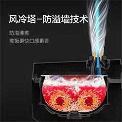 苏泊尔/SUPOR5L小快电饭煲电饭锅多功能家用智能电饭煲3-8人22分钟柴火饭 SF50FC661