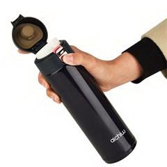 爱奇屋/aichiw 304不锈钢保温杯弹盖杯480ml飘幻保温杯AI-D80 藏青色