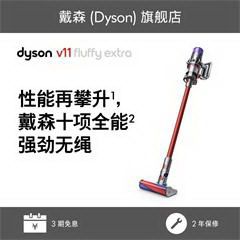 戴森/Dyson 吸尘器 V11 Fluffy Extra吸尘器家用除螨无线宠物家庭适用家
