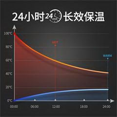 大嘴猴/Paul Frank 大容量家用保温热水壶热水瓶内外304不锈钢办公室暖水开水壶 PFD071 椰林树影2L