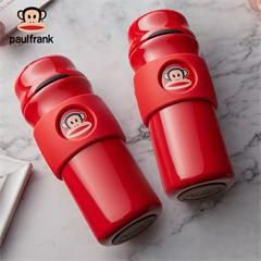 大嘴猴/Paul Frank 保温杯礼盒套装水杯一对  PFD001红色+ PFD001红色