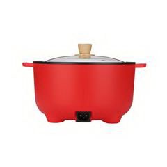 乐扣乐扣/LOCK&LOCK EJP1147RED 3L 多功能电火锅 红色