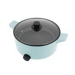 乐扣乐扣/LOCK&LOCK EJP1157GRN 多功能电火锅 电热电煮锅 绿色