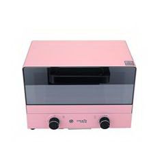 乐扣乐扣/LOCK&LOCK EJO427PIK 电烤箱 10L 粉红色 家用多功能小型烘焙烤箱