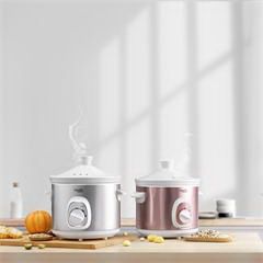乐扣乐扣/LOCK&LOCK EJP137PIK 电炖锅 3L  粉红色