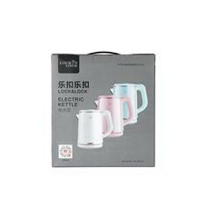 乐扣乐扣/LOCK&LOCK EJK717BLU 电水壶 304不锈钢 蓝色 1.2L