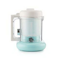 乐扣乐扣/LOCK&LOCK EJM487BLU 辅食机 1L 蒸汽&搅拌二合一 干烧自动断电 蓝色