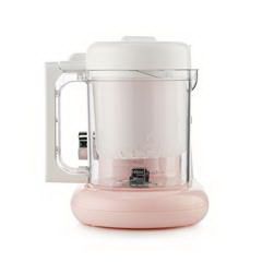 乐扣乐扣/LOCK&LOCK EJM487PIK 辅食机 1L 蒸汽&搅拌二合一 干烧自动断电 粉色