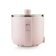乐扣乐扣/LOCK&LOCK EJC337PIK 多功能电煮锅 粉红色 800mL 火锅丶煲汤丶熬粥丶热菜丶烧水等一锅通用