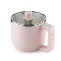 乐扣乐扣/LOCK&LOCK EJC337PIK 多功能电煮锅 粉红色 800mL 火锅丶煲汤丶熬粥丶热菜丶烧水等一锅通用