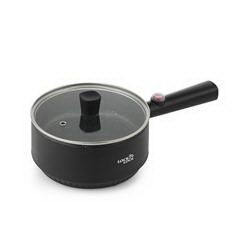 乐扣乐扣/LOCK&LOCK EJP117BLK 1.2L 多用锅（煎，炒，焖，煮）黑色
