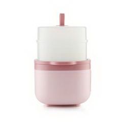 乐扣乐扣/LOCK&LOCK EJP517PIK 电炖盅 800mL 玫瑰红是 多功能迷你电炖锅