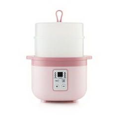 乐扣乐扣/LOCK&LOCK EJP517PIK 电炖盅 800mL 玫瑰红是 多功能迷你电炖锅