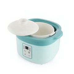 乐扣乐扣/LOCK&LOCK EJP517BLU 电炖盅 800mL 蓝色多功能迷你电炖锅
