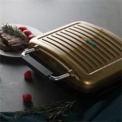 OCK&LOCK/乐扣乐扣 EJG257GOD 多用煎烤机 家用多功能饼铛双面加热 金色