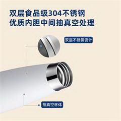 山水/SANSUI 便携电热杯 SZK80F 300ml 纯白色
