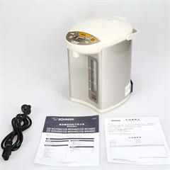 象印/ZO JIRUSHI 电热水瓶 CD-WDH30C 金属米色 3L