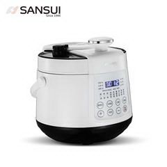 山水/SANSUI电脑款压力锅 SY-60D28 6L 瓷白色