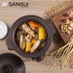 山水/SANSUI电炖锅 机械款 SDZ-B1 紫砂内胆 3L大容量