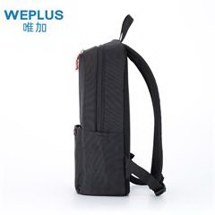 唯加/WEPLUS 时尚休闲背包 WP1767 黑色 28*12.5*40cm