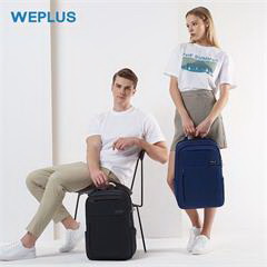 唯加/WEPLUS 商务电脑背包 WP8199 黑灰色 30*13*44CM