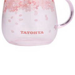 多样屋/TAYOHYA 樱花 粉彩玻璃杯 TA31-0015BP 400mL