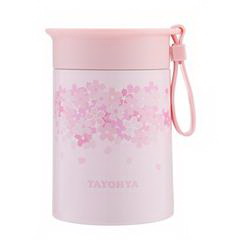 多样屋/TAYOHYA 樱花 不锈钢保温杯罐组 TA31-0022BP (杯：350mL/焖烧罐：480mL)
