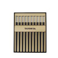 多样屋/TAYOHYA 火树银花合金筷10入礼盒 TA21-0006BP 筷子×10双