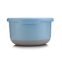 多样屋/TAYOHYA 缤纷蓝圆形不锈钢保鲜盒四件套 TA010302004ZZ