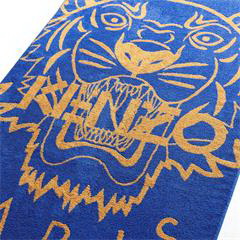 KENZO 虎头提花运动毛巾 KMJ-005 50×100cm