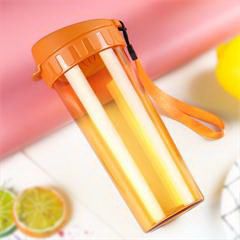 特百惠/Tupperware 茶韵随心杯 500ML 星光橘花橙