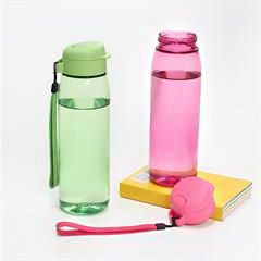 特百惠/Tupperware 乐动随心壶 750ml 柔桃粉