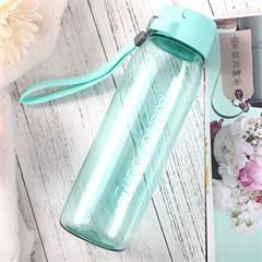 特百惠/Tupperware 乐动随心壶 750ml 薄荷蓝