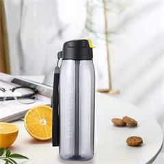 特百惠/Tupperware 乐动随心壶 750ml 乐动酷炫黑