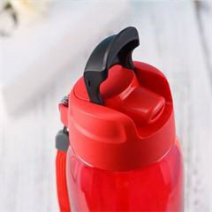 特百惠/Tupperware 乐动随心壶 750ml  乐动火艳红