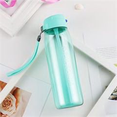 特百惠/Tupperware 乐动随心壶 750ml  乐动薄荷蓝