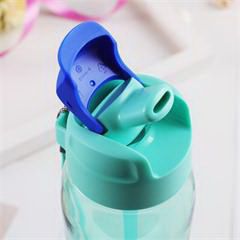 特百惠/Tupperware 乐动随心壶 750ml  乐动薄荷蓝