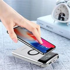沃品/WOPOW 无线充屏显机线一体移动电源   PW12 充电宝 10000mAh
