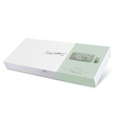 摩天手/Mofii honey 绿色混彩  2.4G无线键盘鼠标套装