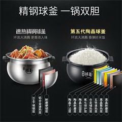 苏泊尔/SUPOR 双阀鲜呼吸电压力锅 SY-50HC5Q 5L